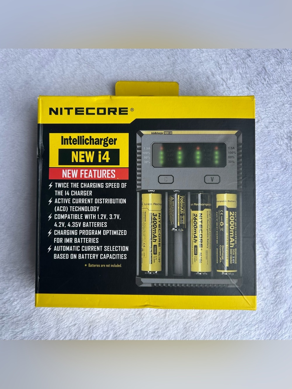 Nitecore Intellicharger - Rechargeable Battery Charger